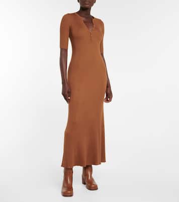 Johanna ribbed-knit maxi dress | Gabriela Hearst