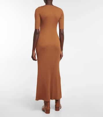 Johanna ribbed-knit maxi dress | Gabriela Hearst