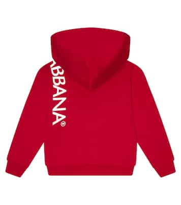 Sudadera de algodón con logo | Dolce&Gabbana Kids