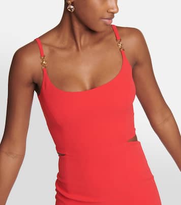 Medusa 95' cutout silk gown | Versace