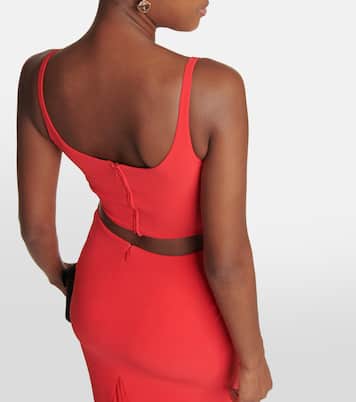 Medusa 95' cutout silk gown | Versace