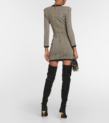 Minigonna in misto lana | Balmain