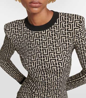 Minigonna in misto lana | Balmain