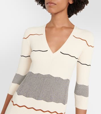 Vestido midi a rayas | Proenza Schouler