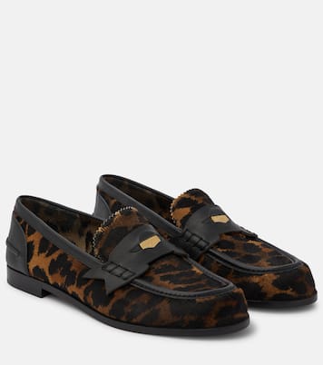 Penny Donna leopard-print loafers | Christian Louboutin