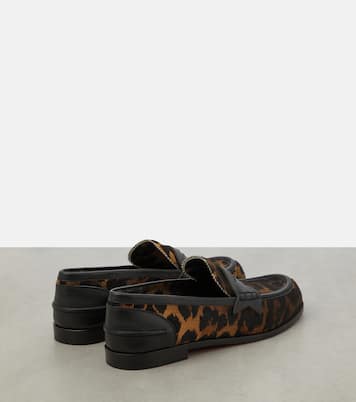 Penny Donna leopard-print loafers | Christian Louboutin