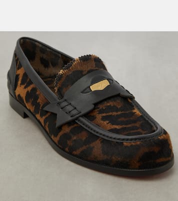 Penny Donna leopard-print loafers | Christian Louboutin