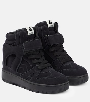 High-Top Sneakers Ellyn aus Veloursleder | Isabel Marant