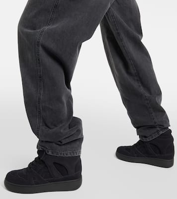 High-Top Sneakers Ellyn aus Veloursleder | Isabel Marant