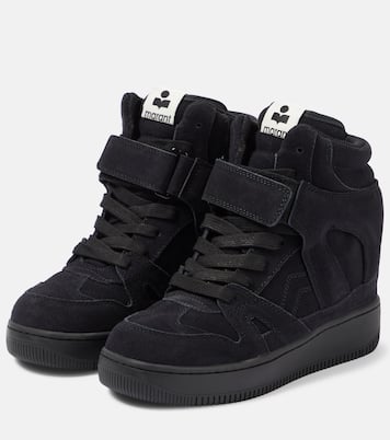 High-Top Sneakers Ellyn aus Veloursleder | Isabel Marant