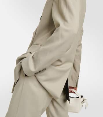 Blazer doppiopetto in misto lana | Acne Studios