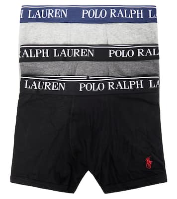 Set of 5 cotton-blend boxer briefs | Polo Ralph Lauren Kids