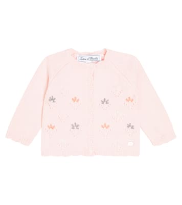 Baby - Cardigan in misto lana con ricamo | Tartine et Chocolat