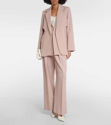 Weite High-Rise-Hose | Victoria Beckham