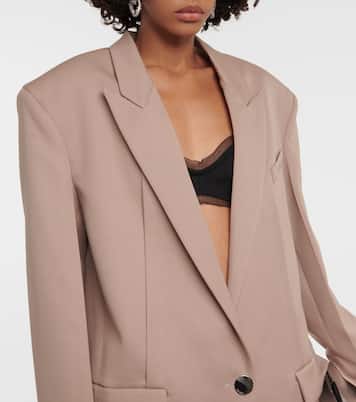 Blazer oversize en laine | The Attico