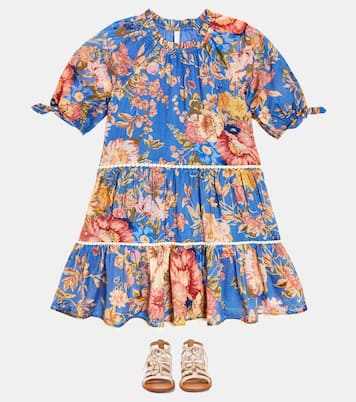 Bedrucktes Kleid August aus Baumwolle | Zimmermann Kids