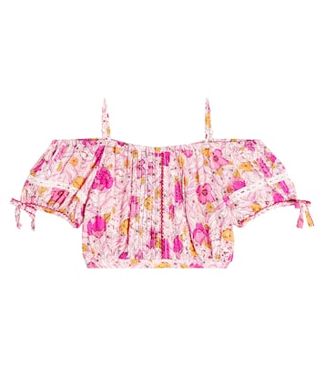 Top Bonny à fleurs | Poupette St Barth Kids