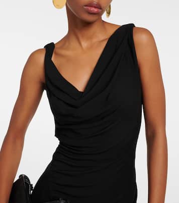 Vestido midi Fifi de jersey | Velvet