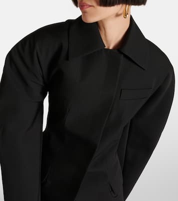 La Veste Castagna virgin wool jacket | Jacquemus