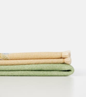 Printed wool twill blanket | Etro