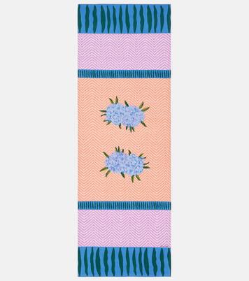 Oleander cotton table runner | Lisa Corti