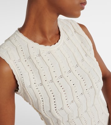 Vestido corto de punto | Oscar de la Renta