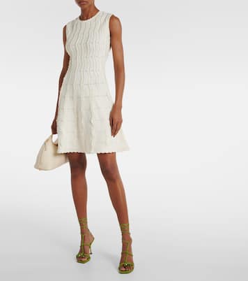 Vestido corto de punto | Oscar de la Renta