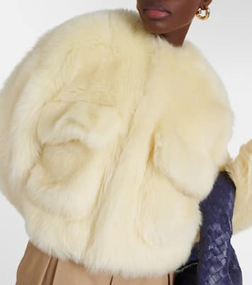 Veste raccourcie en shearling | Bottega Veneta
