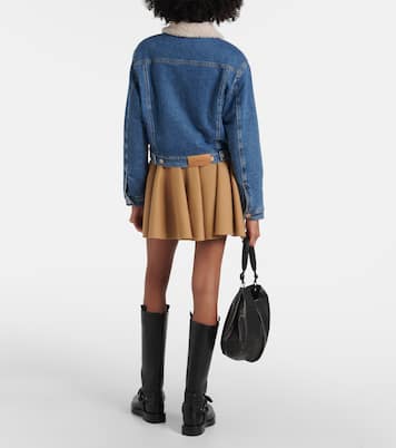 Chaqueta de denim con ribete de teddy | 7 For All Mankind