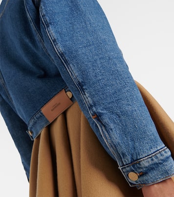 Chaqueta de denim con ribete de teddy | 7 For All Mankind