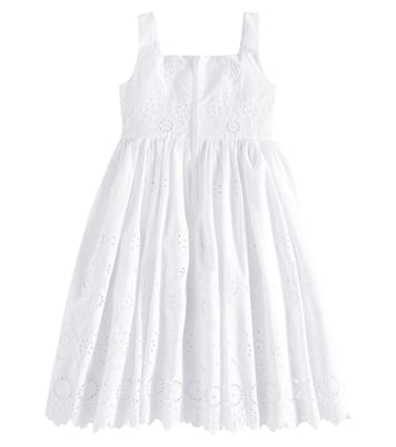 Cotton-blend dress | Dolce&Gabbana Kids