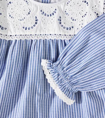 Top Henriette in cotone con pizzo | Louise Misha