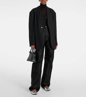 Jeans a gamba larga a vita alta | Maison Margiela