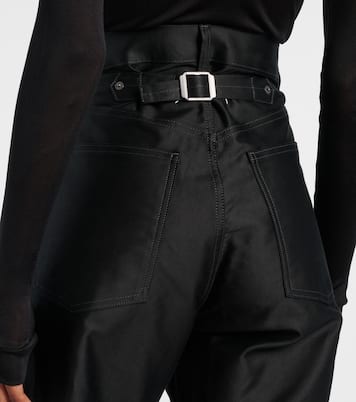 Jeans a gamba larga a vita alta | Maison Margiela