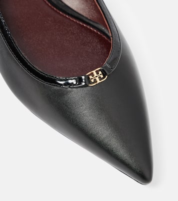 Double T leather ballet flats | Tory Burch