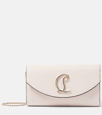 Clutch Loubi54 in pelle con catena | Christian Louboutin