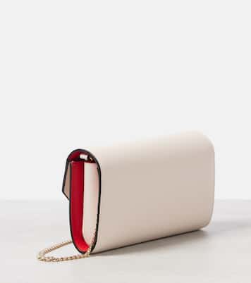 Clutch Loubi54 in pelle con catena | Christian Louboutin