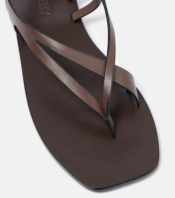 Rita leather thong sandals | A.Emery