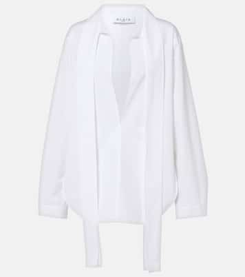Blusa Scarf in cotone | Alaïa