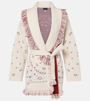 Cardigan cache-cœur Bandana en cachemire | Alanui