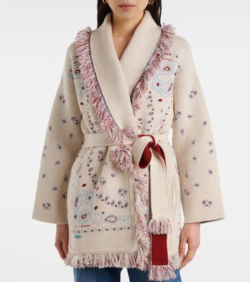 Cardigan cache-cœur Bandana en cachemire | Alanui