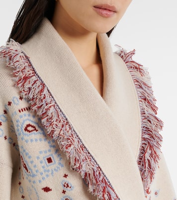 Cardigan cache-cœur Bandana en cachemire | Alanui