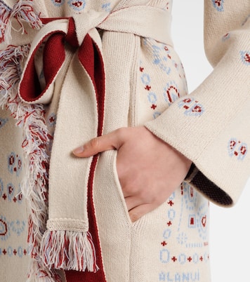 Cardigan cache-cœur Bandana en cachemire | Alanui
