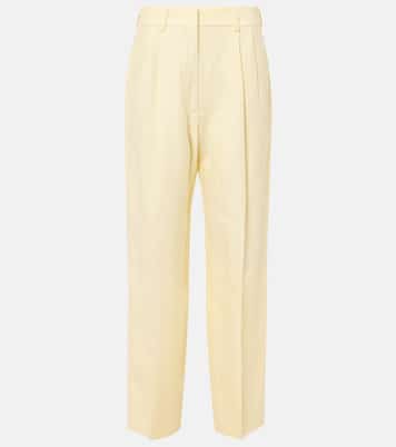 Pantalon droit Clarity Fox en lin | Blazé Milano