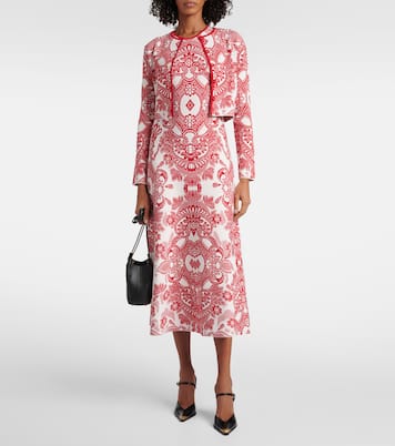 Cardigan raccourci à motif cachemire | Etro