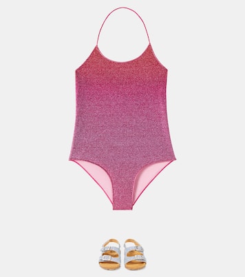 Lumière lamé swimsuit | Oséree Kids