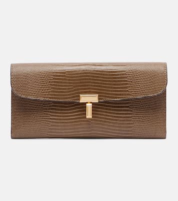T-Lock embossed leather wallet | Toteme
