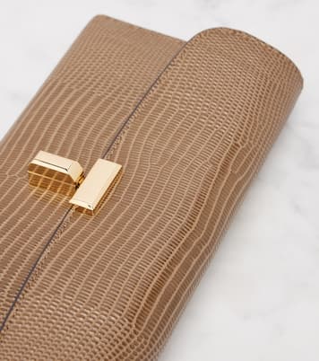T-Lock embossed leather wallet | Toteme