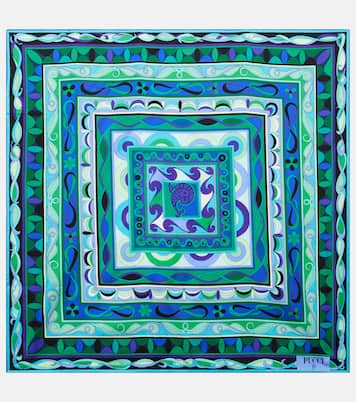 Sciarpa in twill di seta con stampa | Pucci
