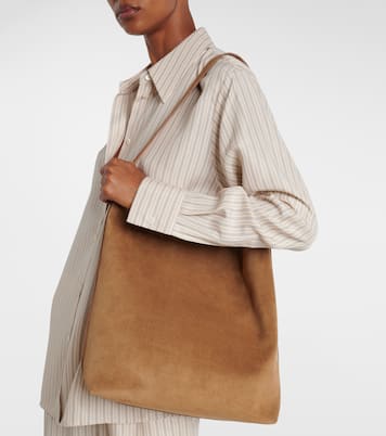 Sac Supple Large suede tote bag | Aesther Ekme